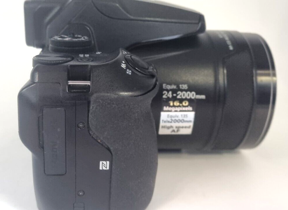Nikon Coolpix P900 16.0MP Digital Camera Black *Lens Error* (W32