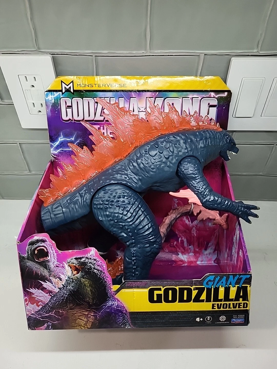 NEW GIANT GODZILLA EVOLVED 11 Figure 2024 GODZILLA x KONG The New ...