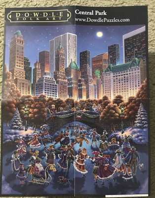 DOWDLE 1000 Piece Jigsaw Puzzle New York 'Central Park ...