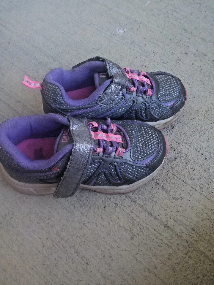Danskin Now Glitter toddler girl sneakers size 7 - Image 4 of 4