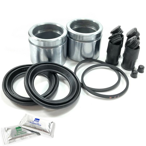2x Front Caliper Rebuild Kit With Pistons – For Ford Fiesta 2002–2008 (54mm Ate)