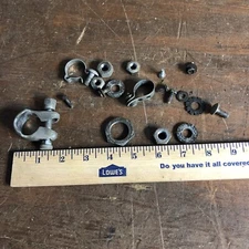 Vintage 1953 Rollfast 35 SN - 26” Wheels Bicycle Bike Parts Nuts Bolts Clips