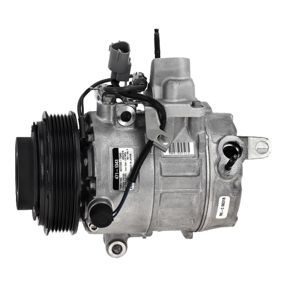 交流电压缩机原始设备制造商 Denso 7SB16C 适合雷克萨斯 GS400、GS430、SC430 QR — 第 2/4 张图片