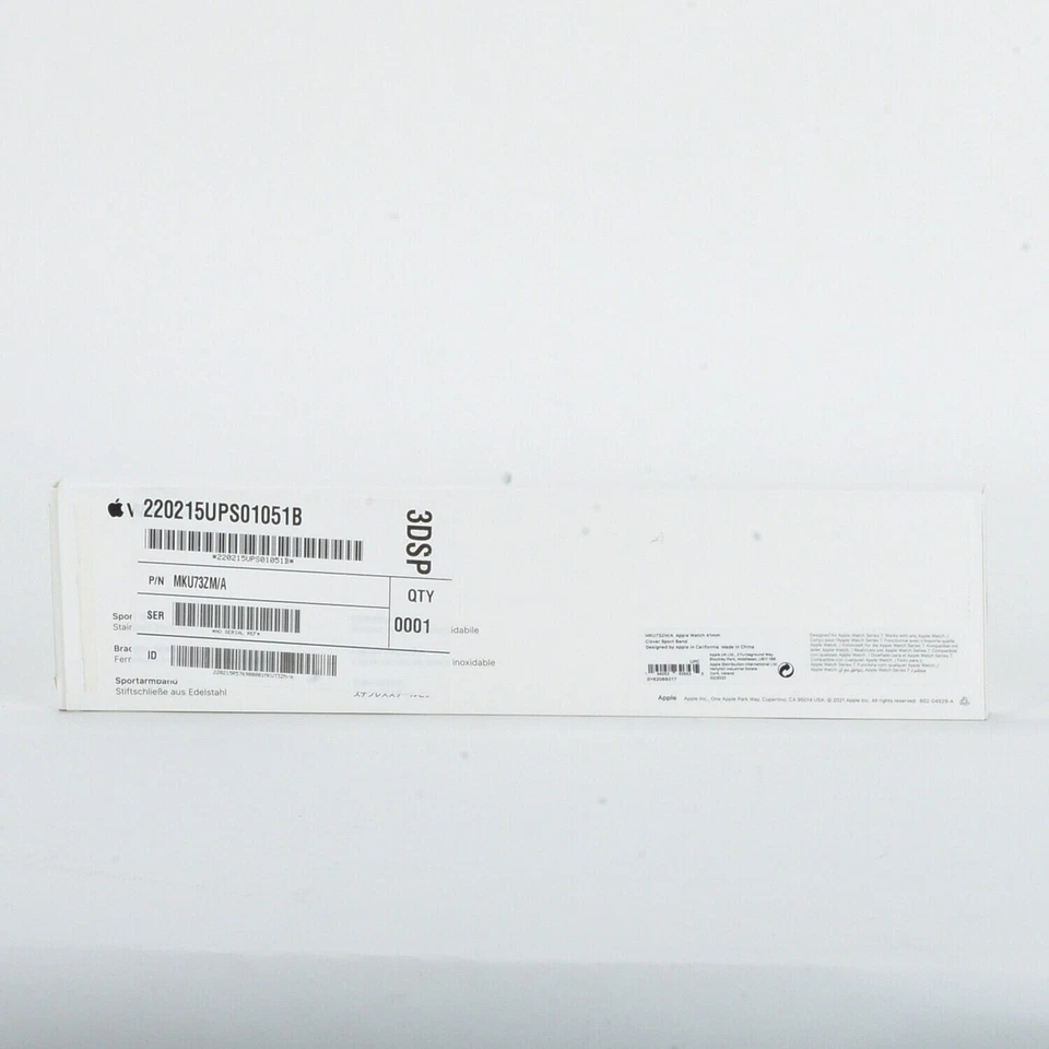 Correa deportiva genuina Apple iWatch 38 mm 40 mm 41 mm serie 3 4 5 6 7 8 9 SE - trébol Foto 4 de 4