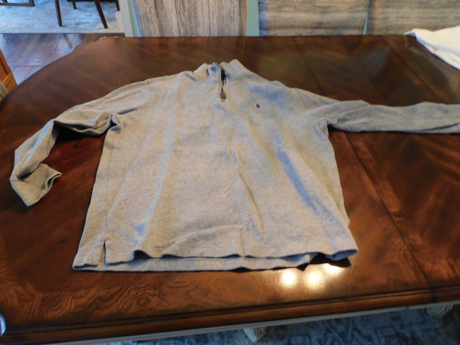 Polo Ralph Lauren Pony Quarter Felpa Zip Grigio Chiaro XL
