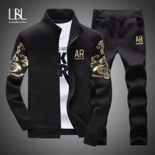 Mens Tracksuit Sportswear sets Spring Autumn ...