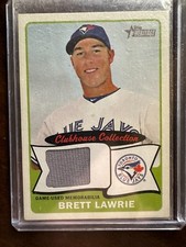 Brett Lawrie Baseball Card 2014 Clubhouse Collection Game-Used Memorabilia