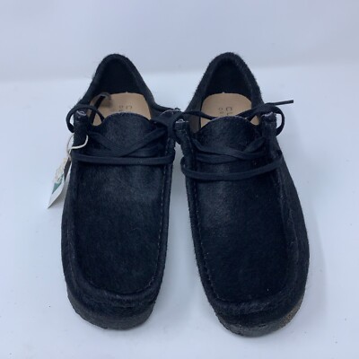 Clarks Originals Mens Shoe Size 10.5 Black Hair Leather Clarks Originals Mens Shoe Size 10.5 Black Hair Leather