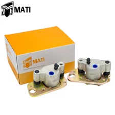 Front Brake Calipers &Pads for Polaris Trail Boss 325 Trail Blazer 250 2001-2002