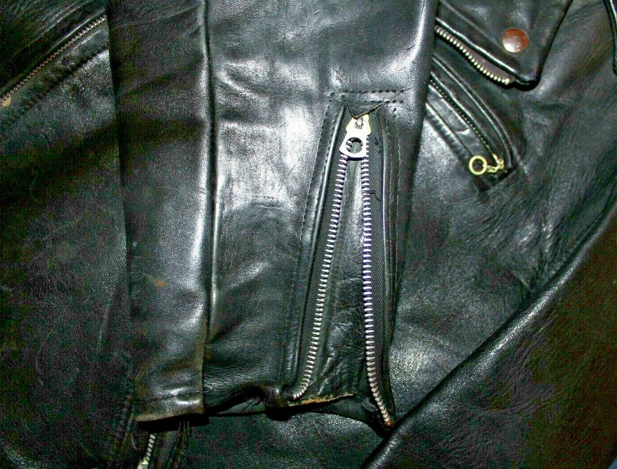 40's 50's VtG Northeaster Flying Togs Horsehide Jacket Schott Beck