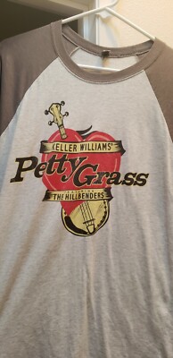 Tom Petty Tribute T-Shirt Keller Williams & The HillBenders PettyGrass Bluegrass