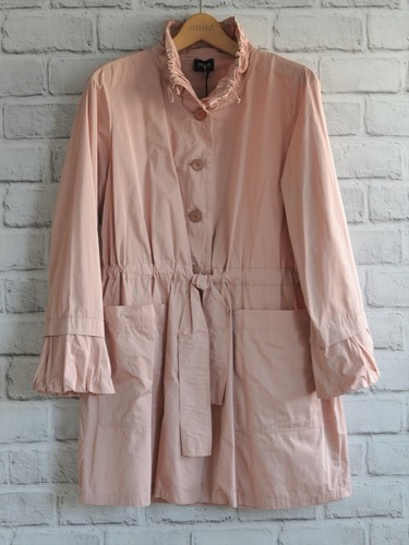 Minx taille 42 léger taffetté manteau court rosé NEUF - Photo 6/8