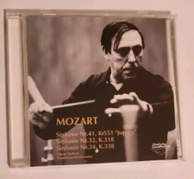 Mozart Sinfonien 32.34.41. Staatskapelle Dresden Suitner UHQCD