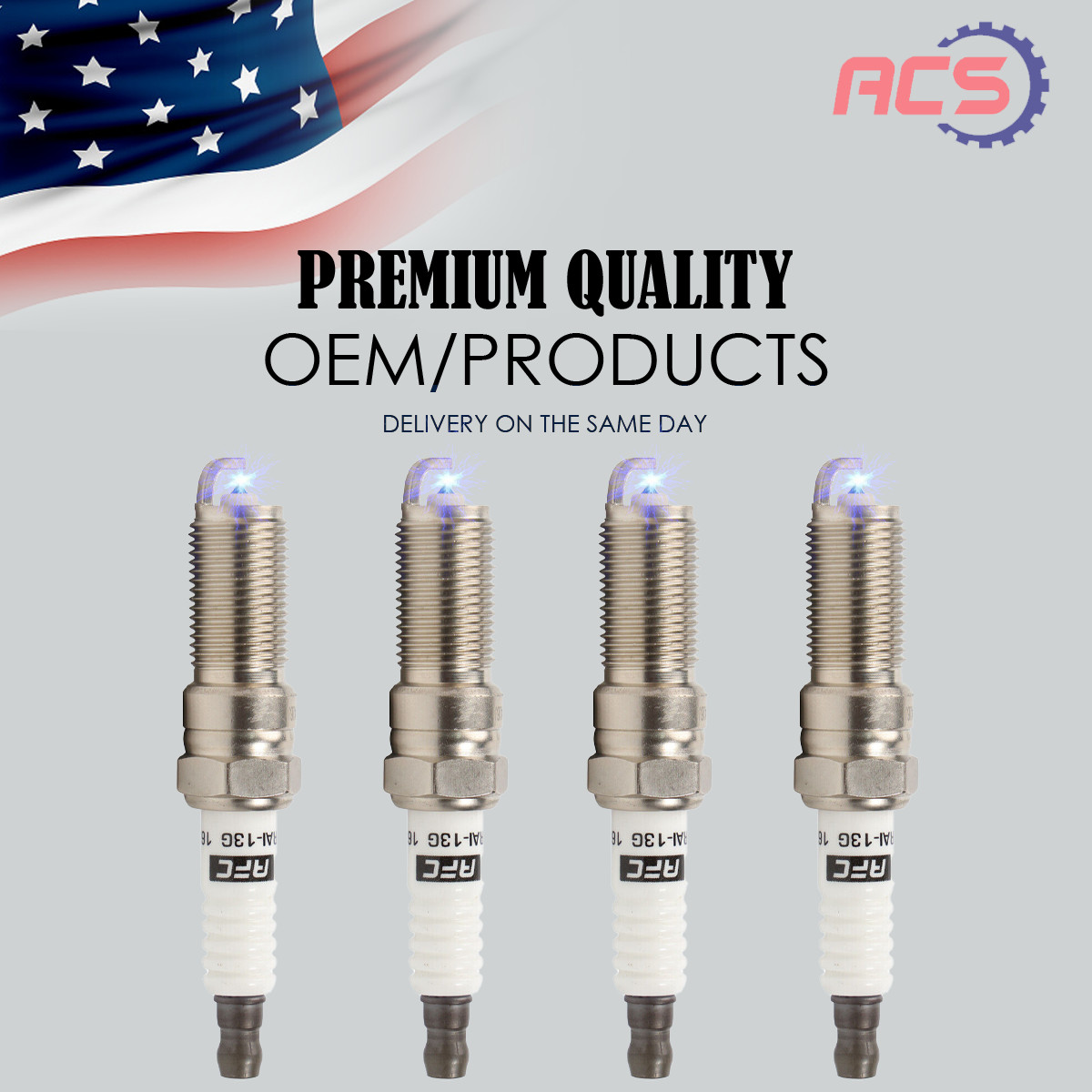 4X Quality  Iridium Spark Plugs For Ford Lincoln Mazda 3811 ILTR5A-13G ITV16TT