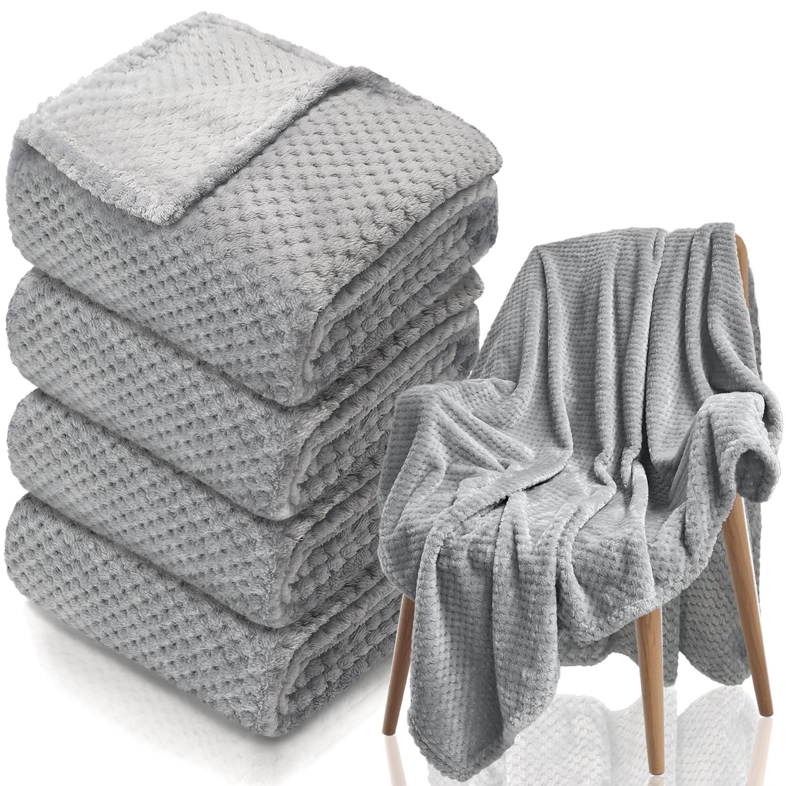 S 50x60 Inches - 270 Gsm Ultra Soft Plush Flannel ...