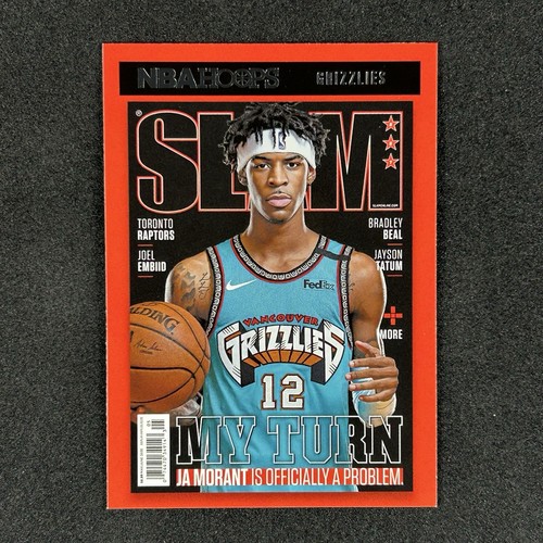 Insert de base SLAM 2020-21 Ja Morant Panini NBA Hoops #18