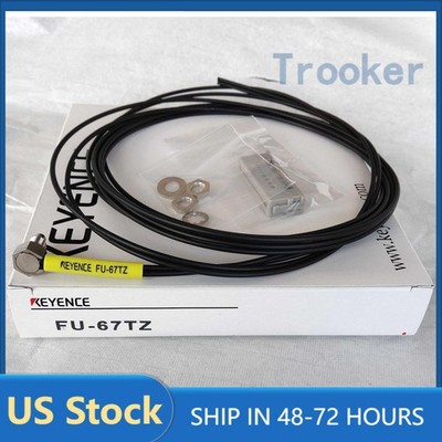 Keyence FU-67TZ Fiber Optic Sensor FU67TZ Digital Fiber Unit New In Box 1PC
