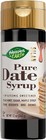 100% Pure Organic Silan Date Syrup 12oz | Date Honey | Squeeze Bottle | Natur.