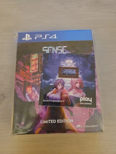 NEW  PLAYSTATION 4  Sense : A Cyberpunk Ghost Story - ps4  PlayAsia Eastasiasoft