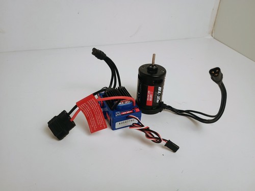Traxxas BL-2s Waterproof Brushless ESC 3383 w/ 3300kv Motor Power System iD USED