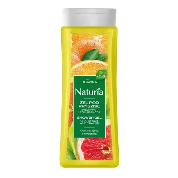 Joanna Naturia Grapefruit  Orange Shower Gel All Skin Types 300ml
