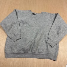 Vintage Hanes Raglan Sweatshirt Large 90s 80s Blank Essential