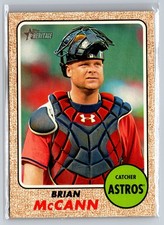 2017 Topps Heritage #281 Brian McCann Houston Astros