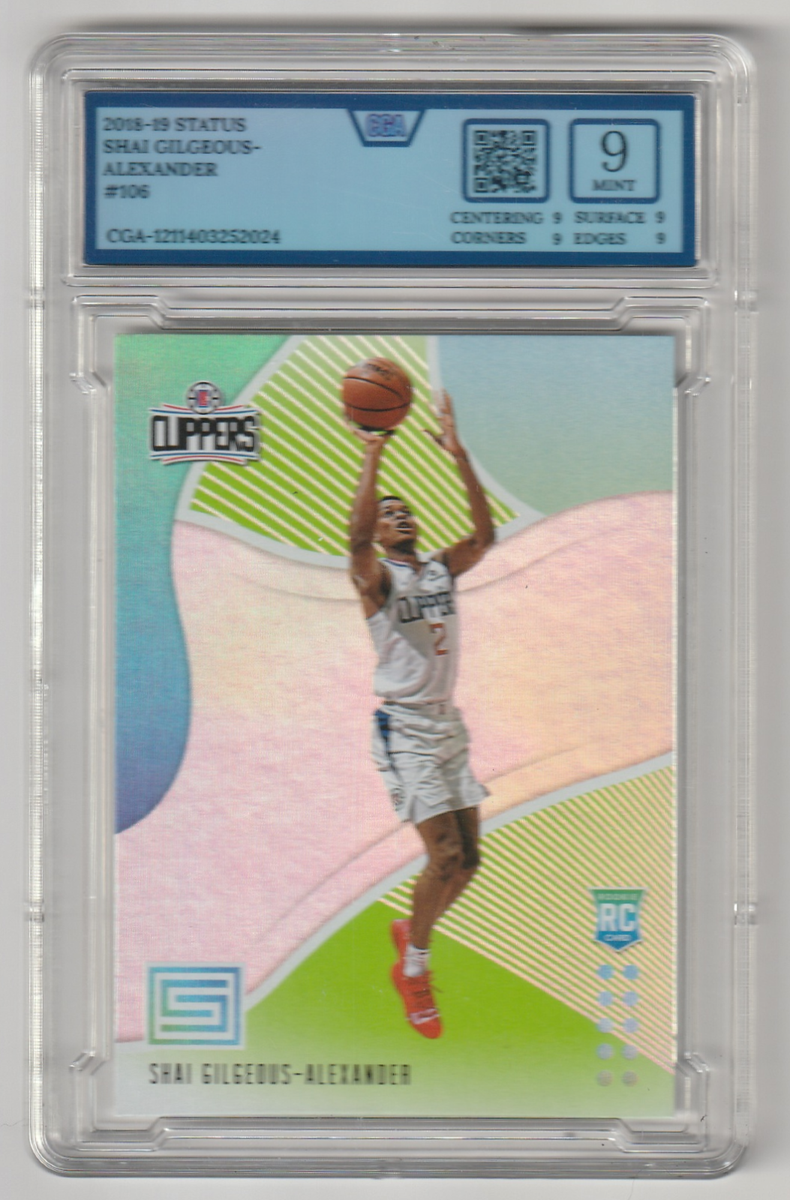 2018-19 Panini Status - Rookies 1 Shai Gilgeous-Alexander #106 (RC 