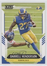 2021 Score Darrell Henderson #252 0b3