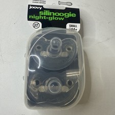 Joovy Silinoogie Baby Pacifier Night-Glow Natural Classic 0M New in Package