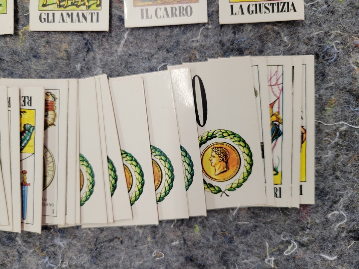 Rare Tarocco Degli Animali - Mini + Normal - Animal Tarot by