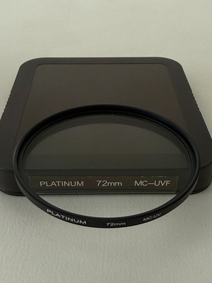 Platinum 72mm MC UVF  Filter - with 72mm to 77mm step up ring