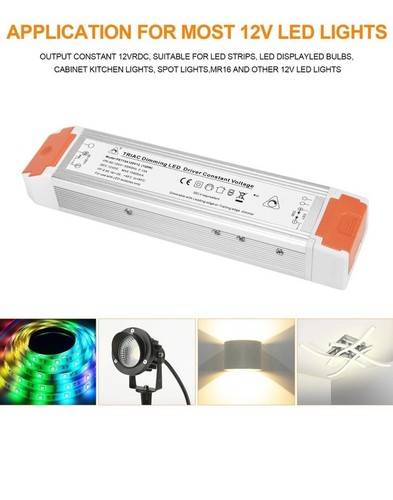 120 Watts 10A Dimmable Driver Dimming LED Power Supply 110V to 12V DC Led - Picture 4 of 8