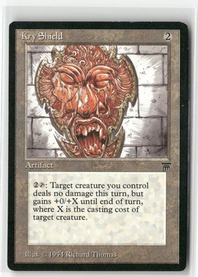 Kry Shield Uncommon Legends Magic: The Gathering Lightly Played