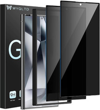 2 Pack for Samsung Galaxy S24 Ultra Privacy Screen Protector Tempered Glass, Ant