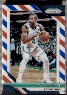2018 Panini Prizm Red White Blue Al Horford Boston Celtics #128