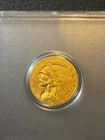 1911 Indian Head $2.50 Quarter Eagle Gold Coin