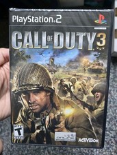 Call of Duty 3 • Sealed • PlayStation 2 See Images Small Tear Free Shipping