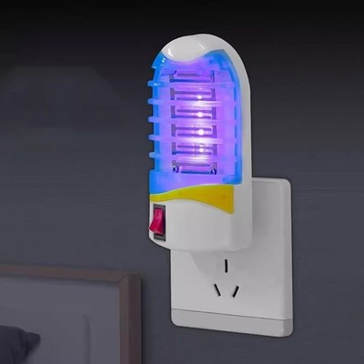 Blue Light Electric Mosquito Killer Lamp Indoor Pug-in Mosquito Repellent Lamp