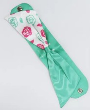 Bracciale scrunchie nastro musicale Hetalia verde menta accessori non metallici