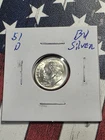 1951 D Roosevelt Dime BU 90% Silver 10c  "FREE SHIPPING"