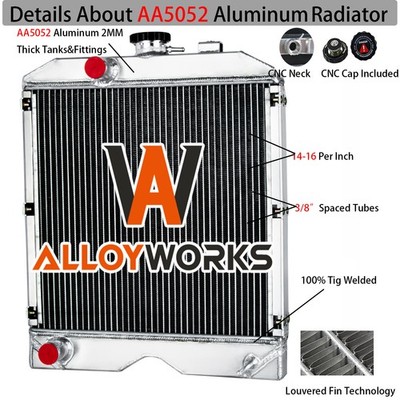 Tractor Radiator For Ford New Holland 1320 1520 T1510 1620 T1 SBA310100620