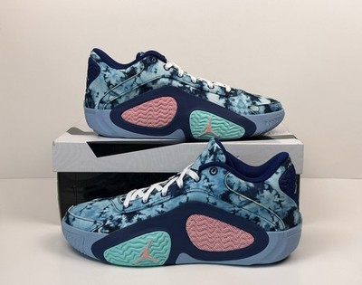 Nike Jordan Tatum 2 GPX Sneakers Men s Size 9.5 Blue Void/ Bleached Coral HJ4420