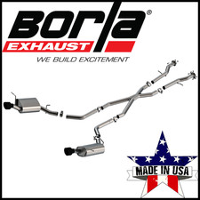 Borla S-type 2.5 Cat-back Exhaust System Fit 2011-2026 Dodge Durango 3.6l Rt