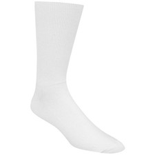 Wigwam L14004 Unisex White 1-Pack Coolmax Liner Socks Size L