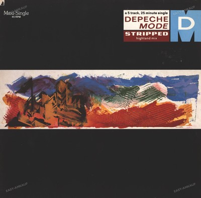 Depeche Mode - Stripped (Highland Mix) GER 12'' Maxi 1990 (VG/VG) .