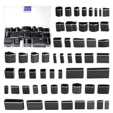 55pcs Leather Hole Punch Tool HSS Hollow Punch Cutter Tool Multiple Shapes