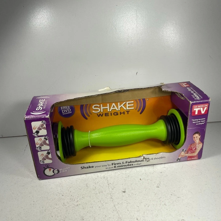 Shake Weight 2.5 Pound Dumbbell Green New Open Box