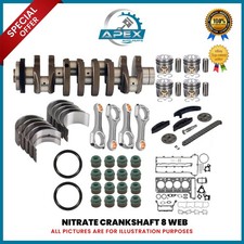 MERCEDES-BENZ OM651 2.2 D CIGÜEÑAL 8 BANDAS CON MOTOR RECONSTRUIR PIEZAS CLASE A NUEVO