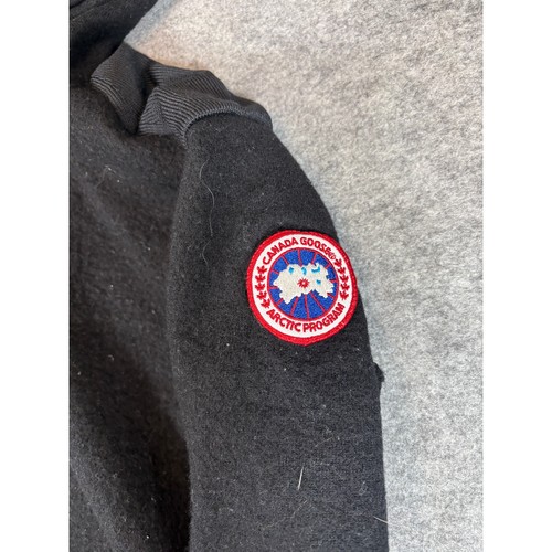 Canada Goose Arctic Program Hoodie Sweater Youth XL Black Pullover Streetwear - Picture 2 of 14